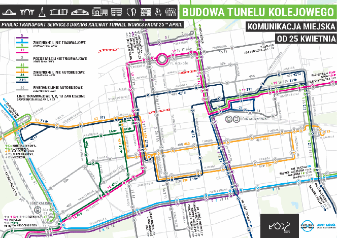 W centrum Łodzi szykują się spore utrudnienia