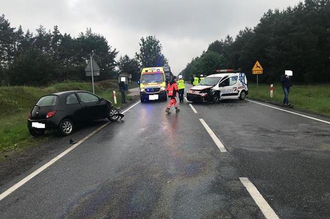 Wypadek na trasie Bydgoszcz - Inowrocław