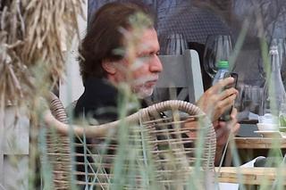 Monika Olejnik z partnerem w Sopocie 