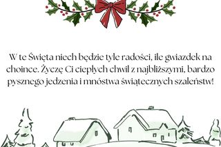 Życzenia na Boże Narodzenie 2024 – SMS. Piękne teksty, które wywołują wzruszenie