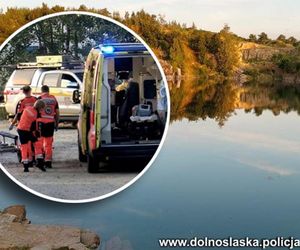 45-latek poślignął się i runął ze skarpy! Z wody wyłowiono ciało