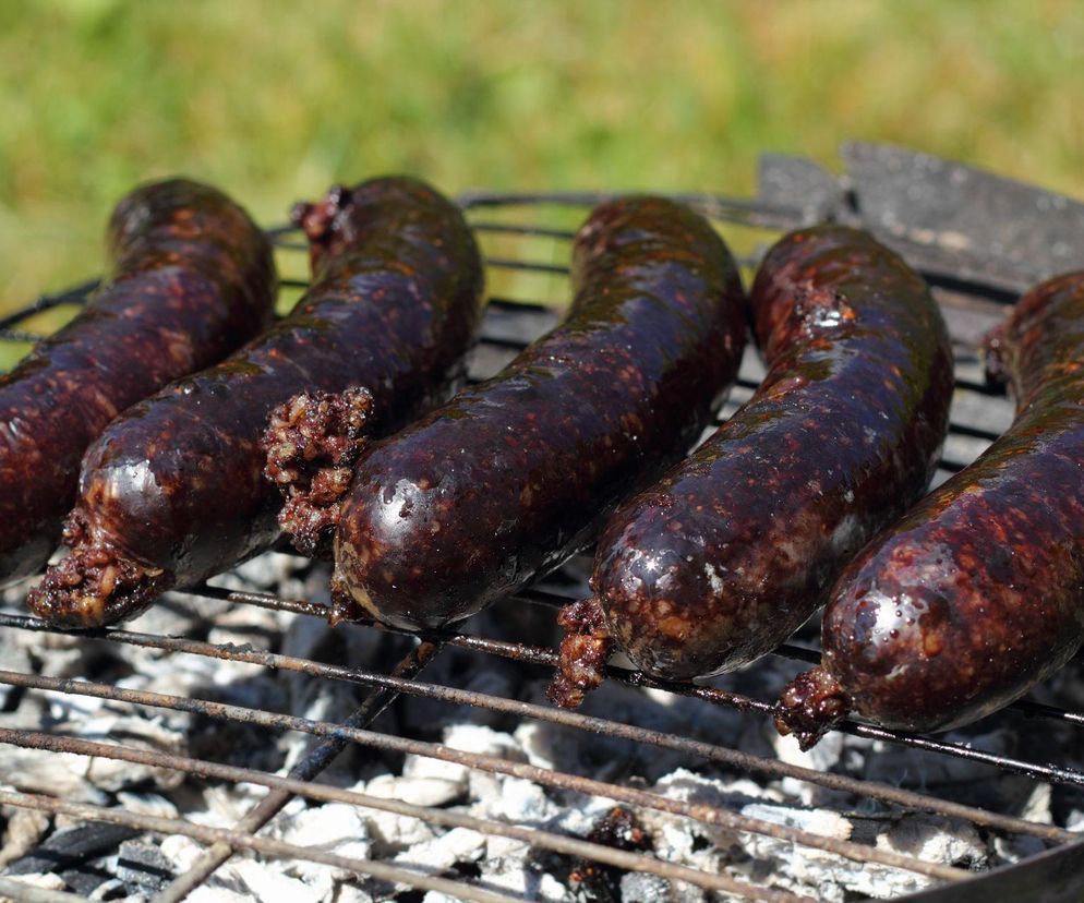 Kaszanka grillówka z cebulą – przepis na kaszankę z chrupiącą skórką prosto z rusztu!