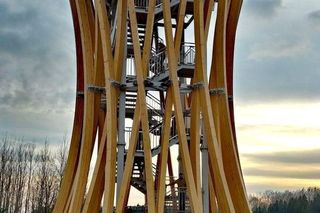   Wieża widokowa w Stańczykach. Zobacz zdjęcia