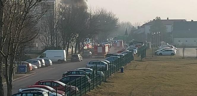 Opole. POŻAR w czwartkowy poranek! Było słuchać cichy WYBUCH. Co tam się stało?! [WIDEO]