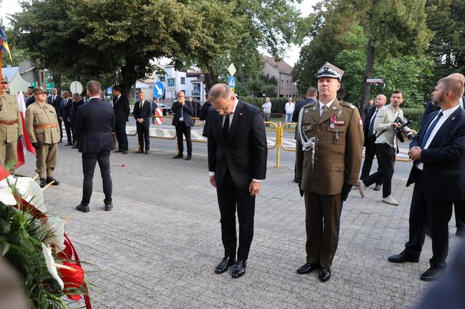 Andrzej Duda w Wieluniu na uroczystościach rocznicy wybuchu II wojny światowej