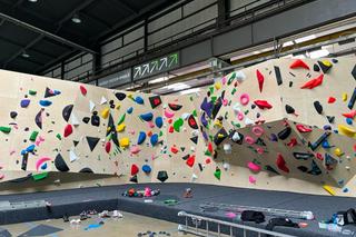 Nowa ścianka wspinaczkowa w olsztyńskim Space Parku