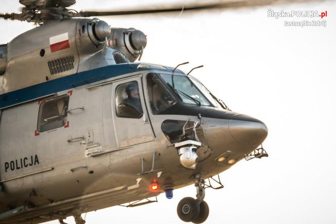 Policja używa do poszukiwań helikoptera