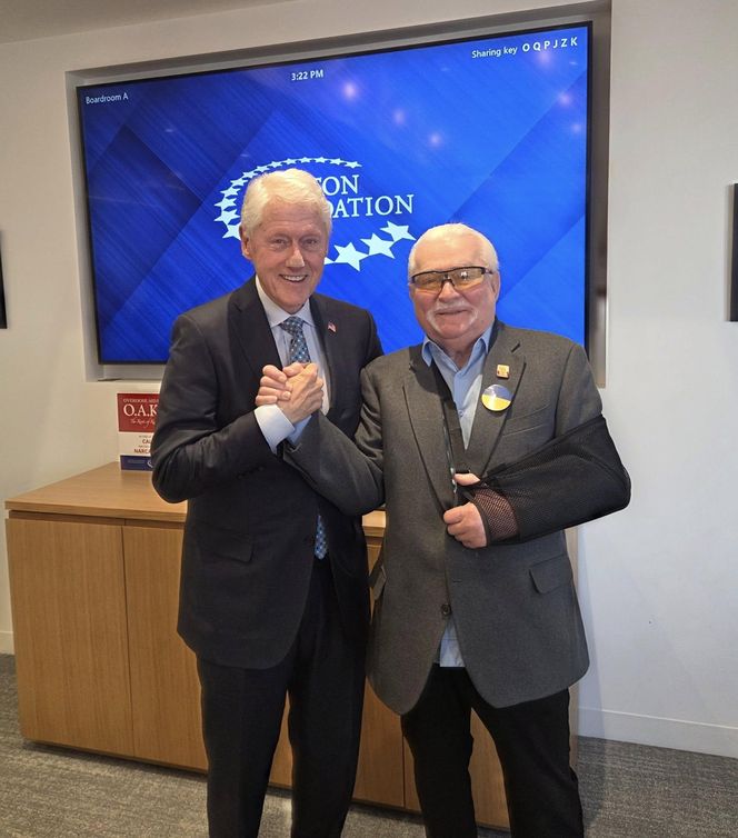 Lech Wałęsa w podróży po Ameryce Północnej