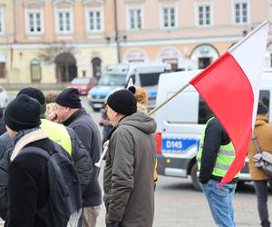 Protest rolników 20 marca w Lublinie. Przeszli ulicami miasta pod LUW