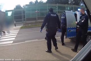 Białystok: Rzucił w policjantów nożami. Grozi mu do 10 lat więzienia