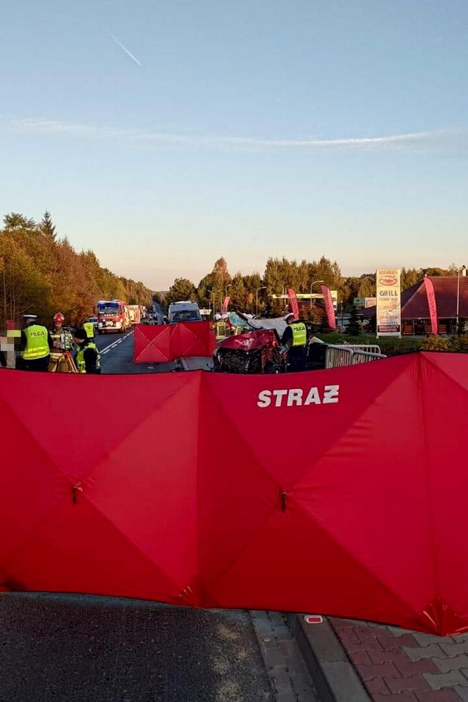  Mucharz. Śmiertelny wypadek na drodze krajowej nr 28. Trzy osoby nie żyją [ZDJĘCIA]