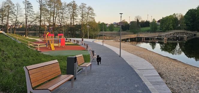 Nowa plaża na Mazurach zachwyca. To raj dla wszystkich dzieci [ZDJĘCIA]