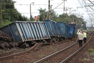 Katastrofa kolejowa pod Warszawą. Wykoleił się pociąg. Ruch wstrzymany