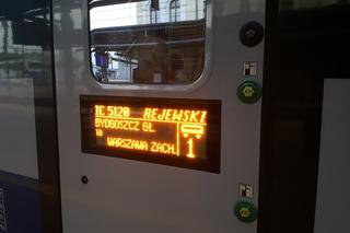Pociąg Rejewski ruszył z Bydgoszczy do Warszawy