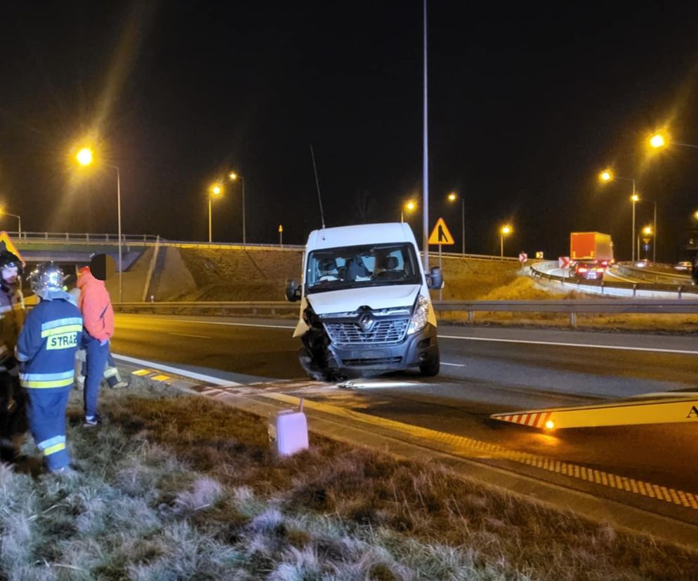  Kierowca busa usnął za kółkiem