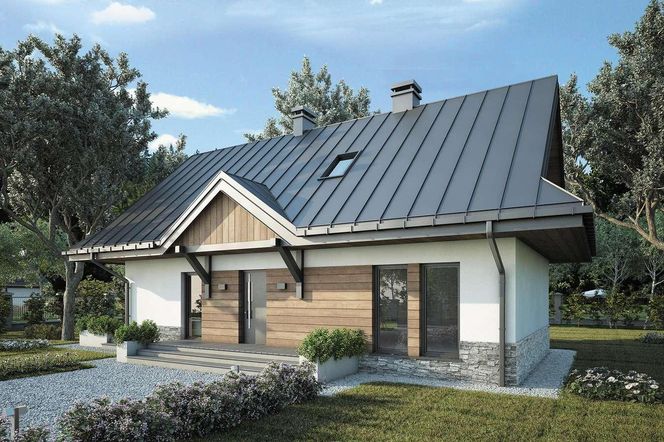 Tradycyjna architektura z nowoczesnymi dodatkami