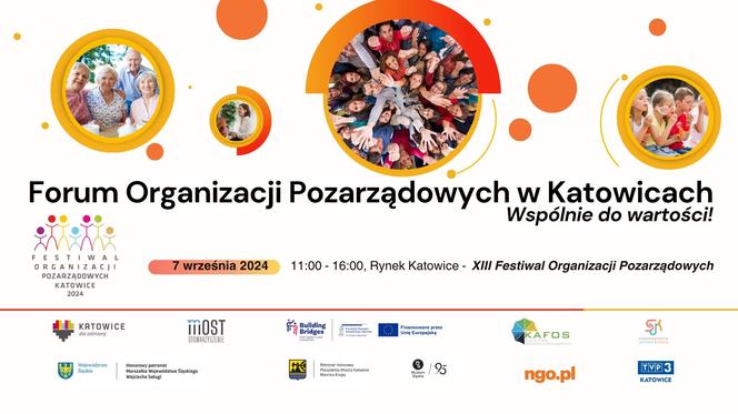 XIII Festiwal Organizacji Pozarządowych - sobota 7 września