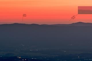 Tatry widziane ze Świętokrzyskiego