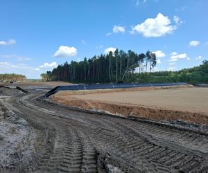 Budowa S74 Kielce - Mniów. Lipiec 2025