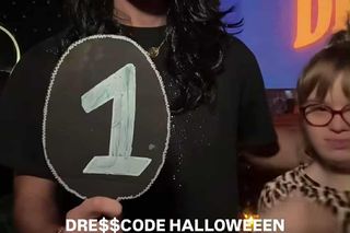 Bagi na Halloween przebrał się za... Czarną Mambę! Iwona Pavlović jak żywa?