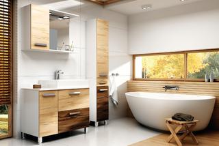 Meble do łazienki: jak wybrać szafki łazienkowe i komplety mebli, jak je dopasować do aranżacji?