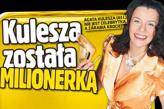 Agata Kulesza ma wzięcie - na graniu zarobi w tym roku MILION złotych!