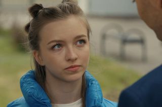 Barwy szczęścia, odcinek 3093. Ewelina (Amelia Listwoń), Markowski (Piotr Chys)