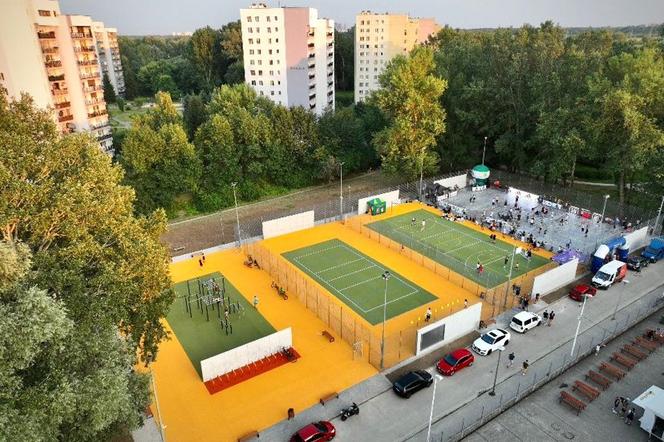 Otwarcie nowej strefy sportu na warszawskiej Białołęce. Powstał zespół boisk dla użytku publicznego