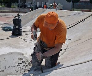 Zakończono pierwsze prace naprawcze na Skateplazie
