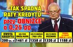 Tak spadną raty kredytu przy obniżce o 0,25 proc