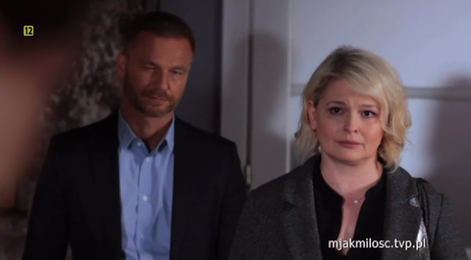 M jak miłość odcinek 1418, Marta (Dominika Ostałowska), Andrzej (Krystian Wieczorek)