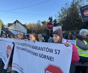 Protest na S7