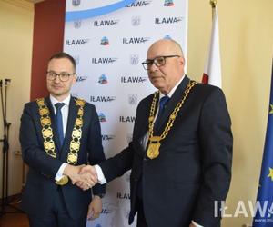 Dawid Kopaczewski rozpoczał oficjalnie swoją drugą kadencję jako burmistrz Iławy