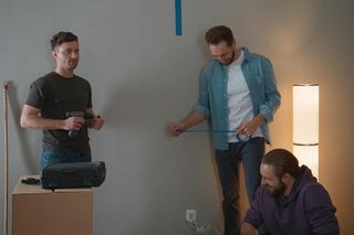 Na sygnale odc. 692. Romek (Izydor Łobacz), Alek (Adam Turczyk), Piotr (Dariusz Wieteska)