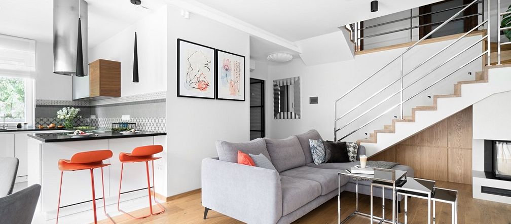 Wnętrze nowoczesnego apartamentu
