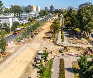 Remont alei Stanów Zjednoczonych w Warszawie