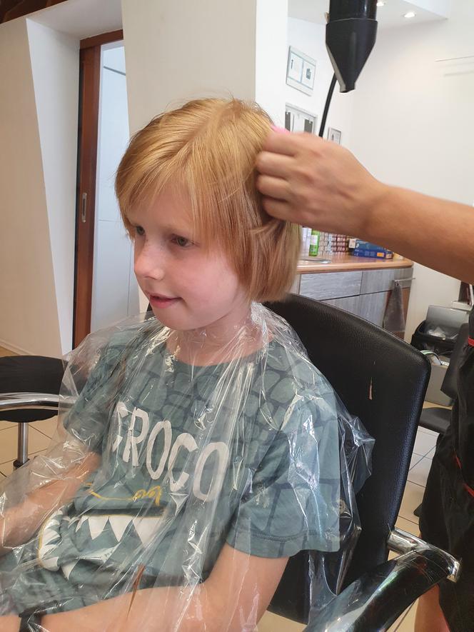 Ściąłem włosy dla chorych dzieci