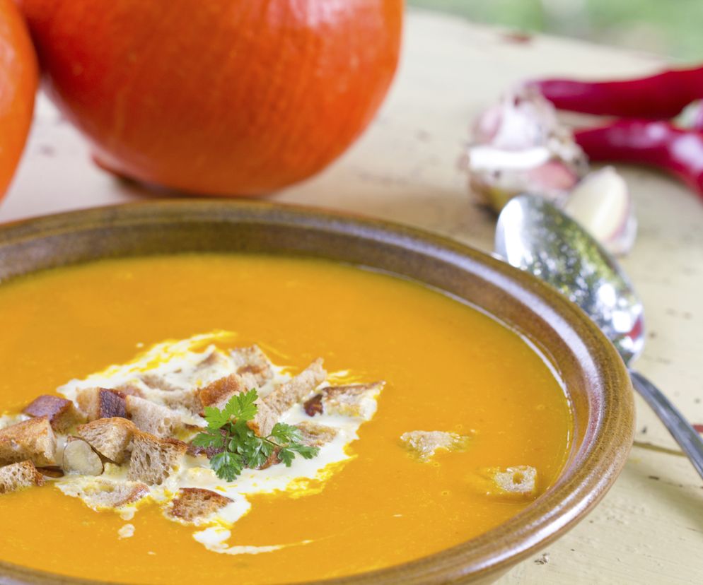 Zupa krem z dyni: przepis Agnieszki Kręglickiej