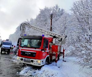 Przez śnieg brakuje prądu