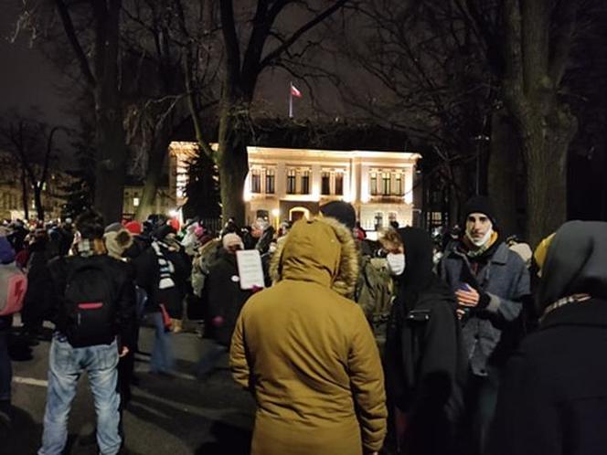 Strajk Kobiet 27.01.2021. Tłumy przed Trybunałem Konstytucyjnym