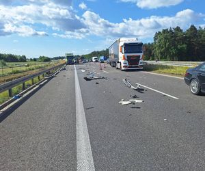 Wypadek na S5 koło Rawicza
