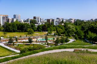 Zrewitalizowany park pod Kopą Cwila