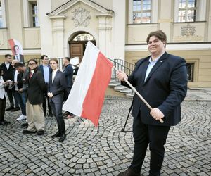 Wiec zwolenników Rafała Trzaskowskiego w Lesznie 