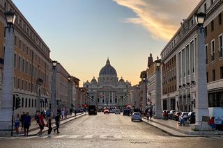 Via della Conciliazione - Droga Pojednania prowadząca na Plac św. Piotra