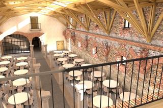 Projekt rewitalizacji zabytkowej obory przy Zamku Sarny, woj. dolnośląskie