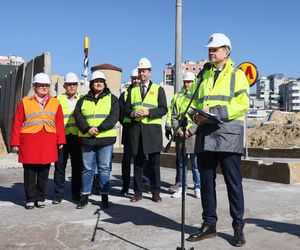 Budowa ostatniego odcinka metra linii M2. Tak wygląda stacja Lazurowa