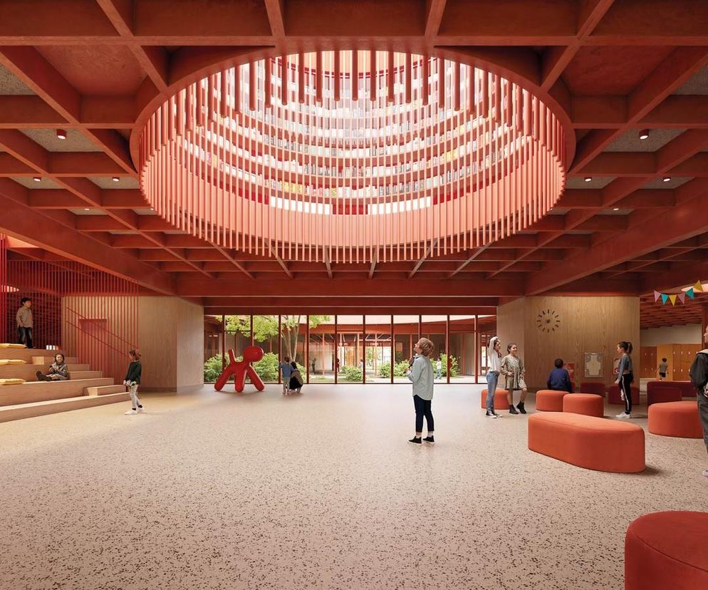 Szkoła na Zawadach w Wilanowie. Studio Widoki