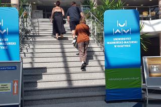 Rekrutacja na UWM. Rozstrzygające dni dla nowych studentów i specjalna strefa w Kortowie