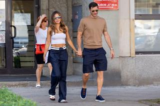 Zarośnięty Lewandowski w Warszawie