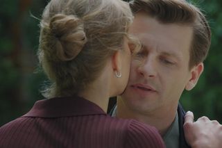 M jak miłość odc. 1886. Hania (Wiktoria Basik), AdamM jak miłość odc. 1886. Natalka (Dominika Suchecka), Adam Karski (Patryk Szwichtenberg) Karski (Patryk Szwichtenberg)